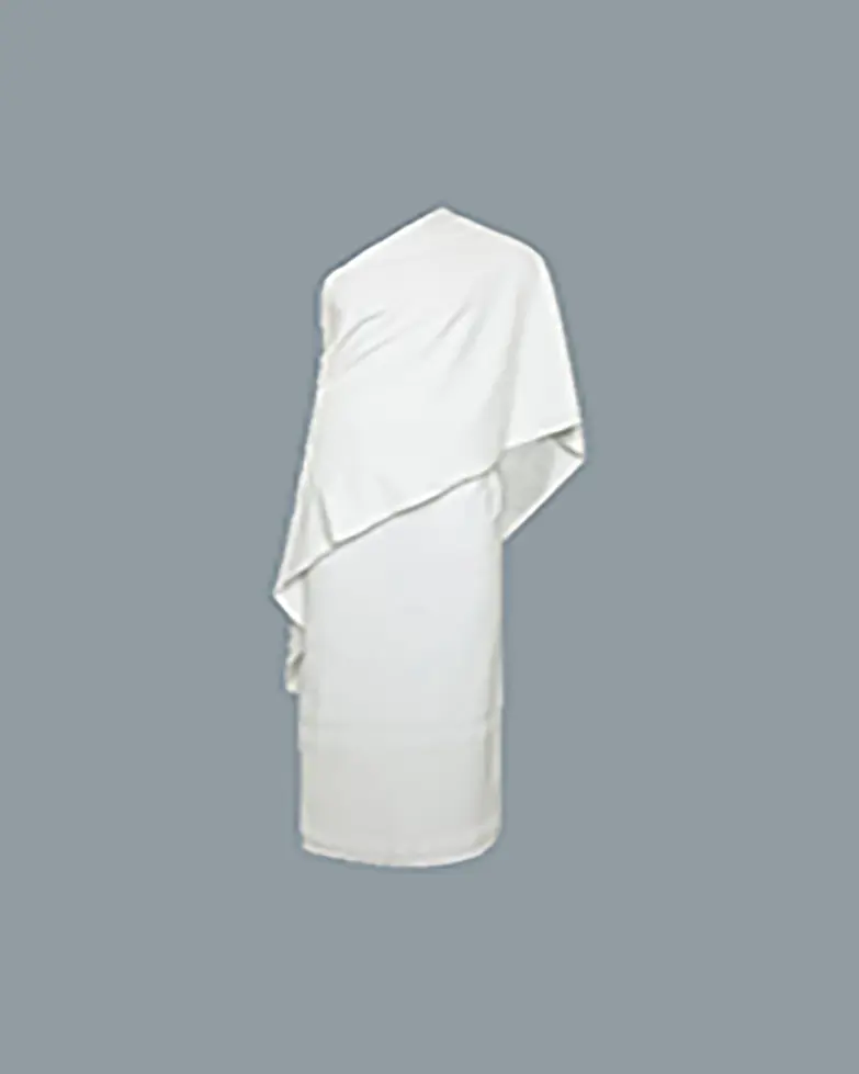 Premium White Cotton Ihram for Hajj and Umrah by Q&S Islamic Store