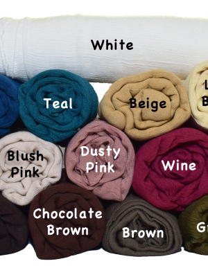 Crinkle Scarves
