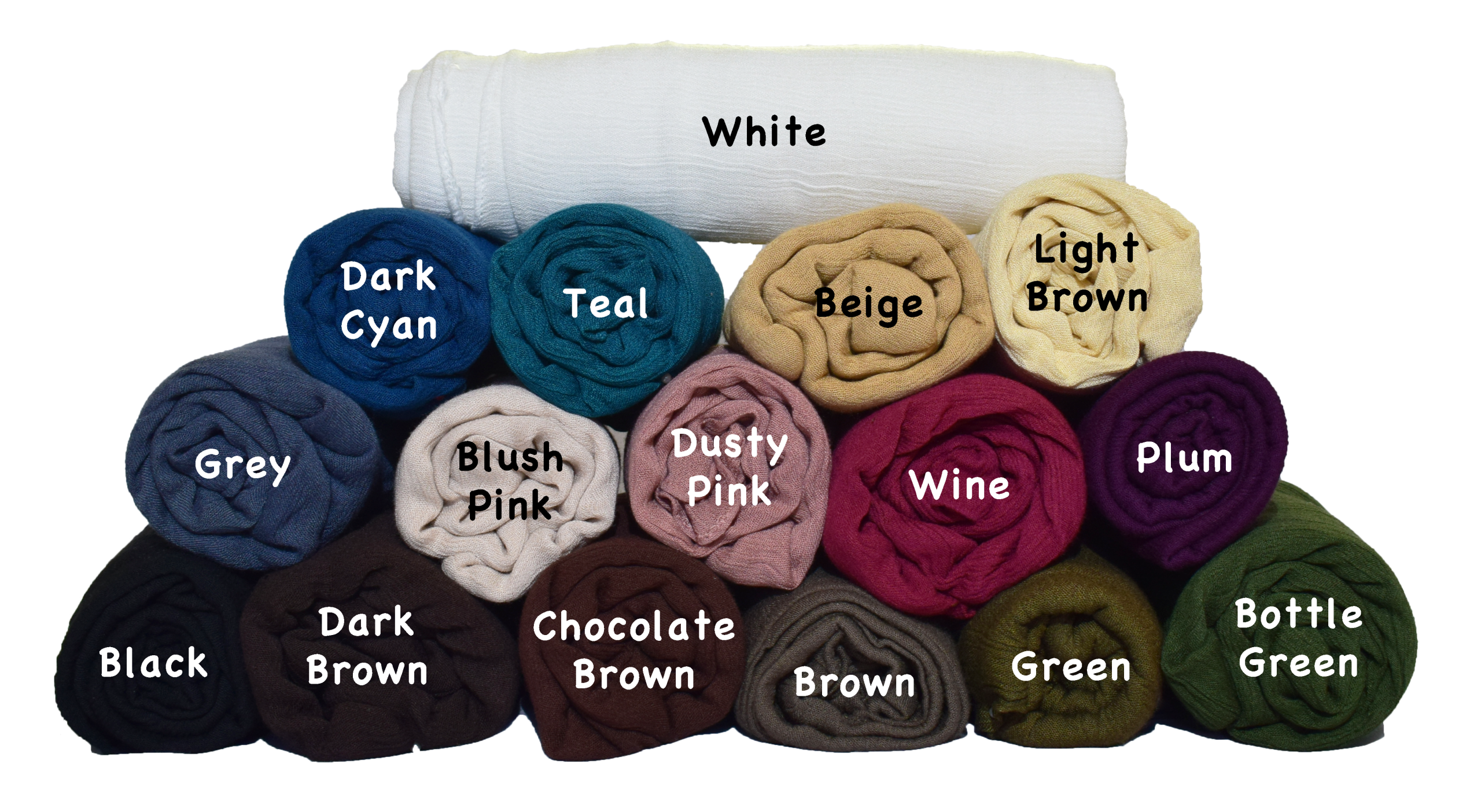 Crinkle Scarves by Q&S Islamic Store