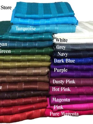 Silver Lined Scarves by Q&S Islamic Store