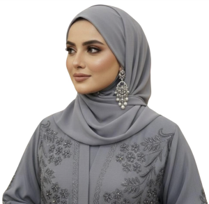 Headshot of a woman wearing an Abayah by Q&S Islamic Store