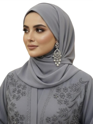 Headshot of a woman wearing an Abayah by Q&S Islamic Store