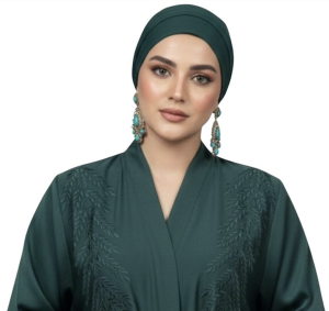 Headshot of a woman wearing an Abayah by Q&S Islamic Store