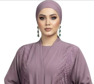 Headshot of a woman wearing an Abayah by Q&S Islamic Store